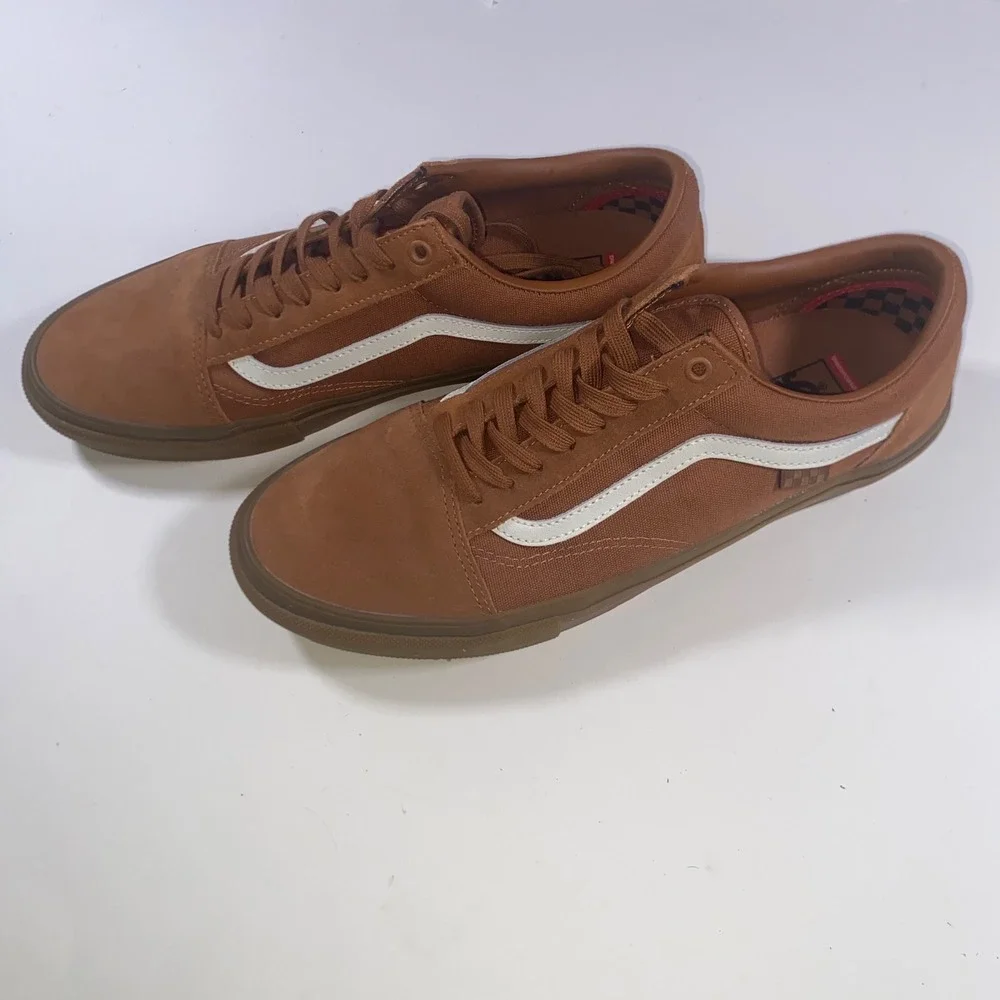 Vans Skate Old Skool Brown White Gum Sole Mens Sneakers VN0A5FCB997 Size 13